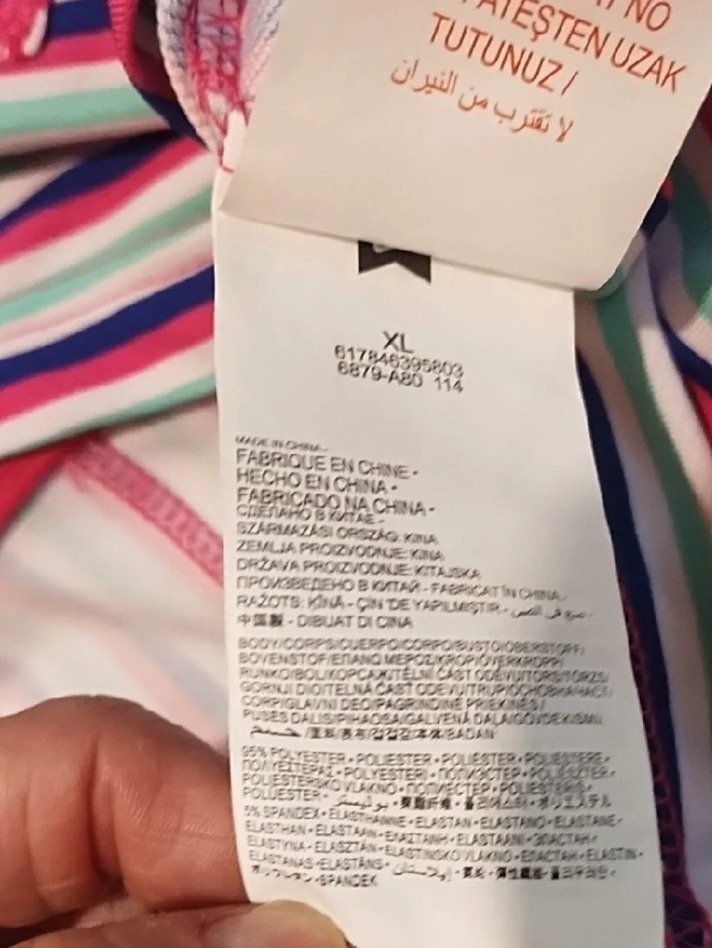 Nike Striped Hooded Jacket in Pink, Purple, and White & Purple Cap VGC Size XL.